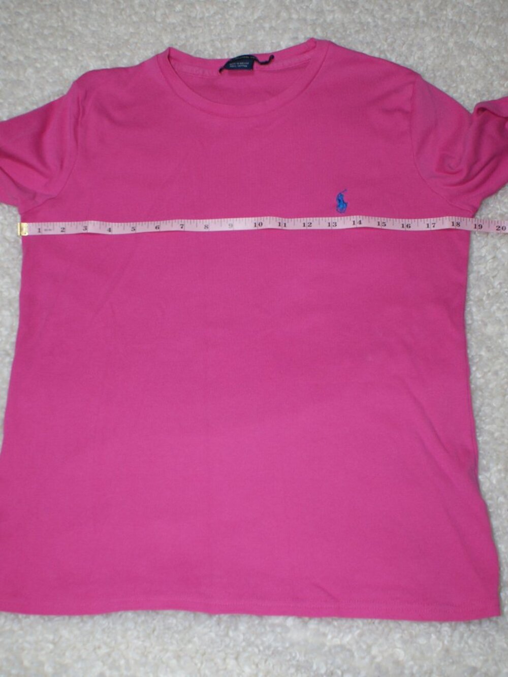 Ralph Lauren Hot Pink Long Sleeve T-Shirt - XL - EUC - Picture 5 of 10